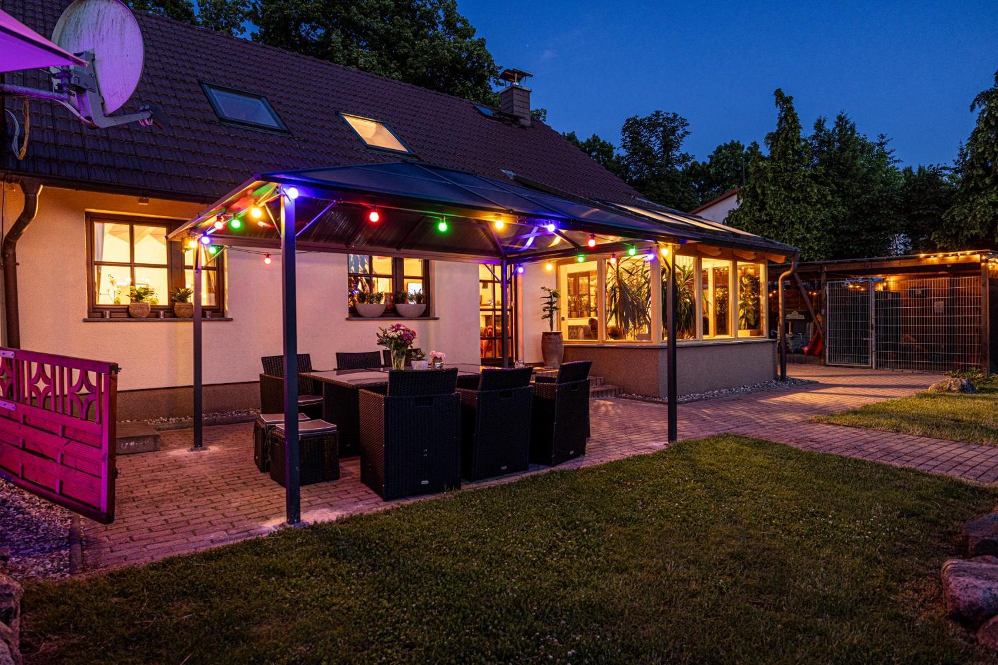 Wellnessparadies Mit Sauna Und Whirlpool Krakow am See Bagian luar foto