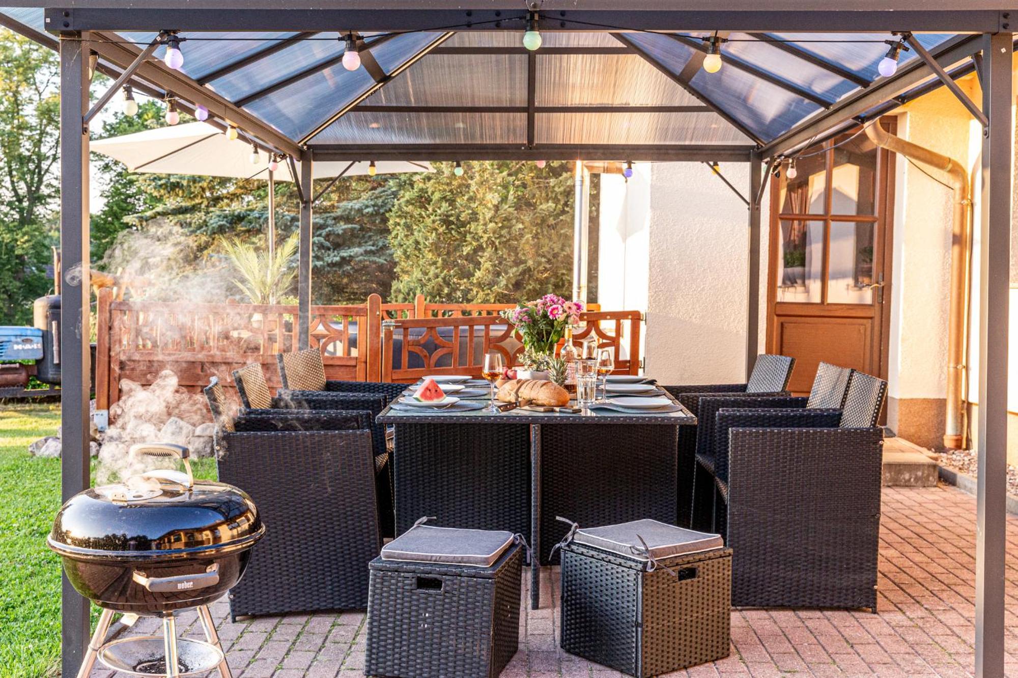 Wellnessparadies Mit Sauna Und Whirlpool Krakow am See Bagian luar foto